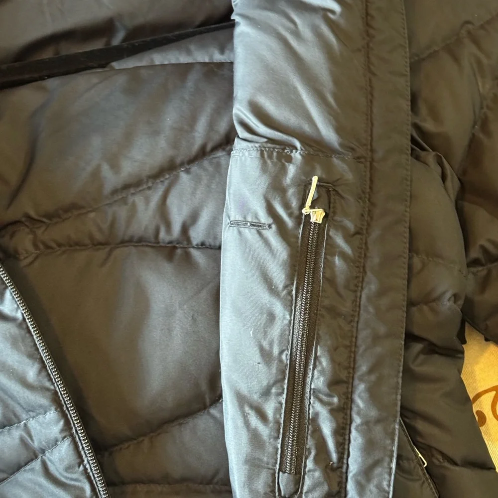 Spyder Women's Black Goose Down Puffer Jacket - Picture 6 of 8